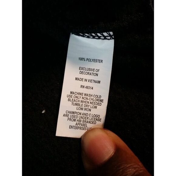 Grambling State Tigers Jacket Men Sz M Champion Two Tone Full Zip Sportswear - Picture 7 of 8